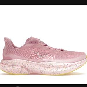 Hoka Mach 6 Pink Twilight Lemonade Size 8